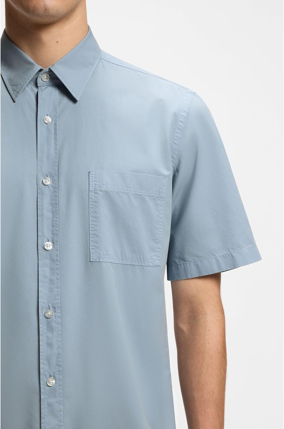 Detalle 2 de Boss Relegant_6-Short_m 10260284 01, Maglietta Uomo