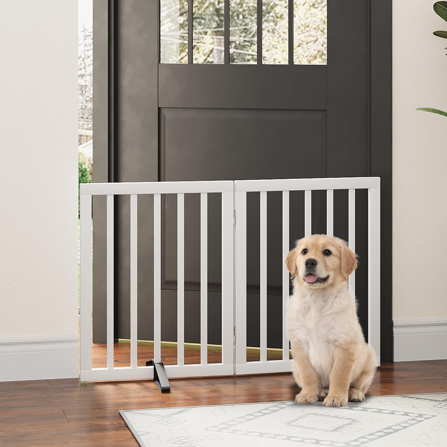 Detalle de Algherohein Dog gate 36 inch doorway