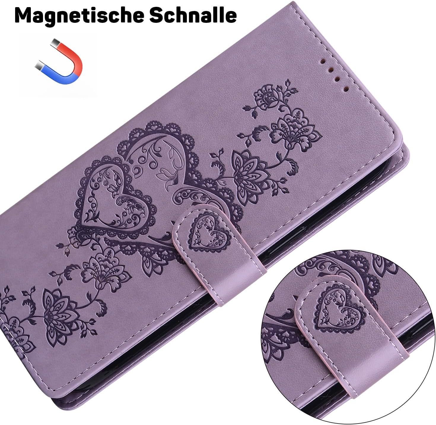 Thumbnail 3 de BOLELAW Klapphülle für Motorola Edge 50 Neo mit Magnetverschluss, Kartenfächern und Standfunktion