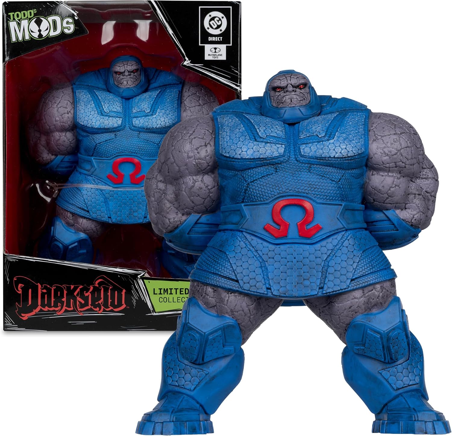 Detalle 1 de McFarlane DC Direct Darkseid 4.5in Collector Vinyl Figure, Limited Edition
