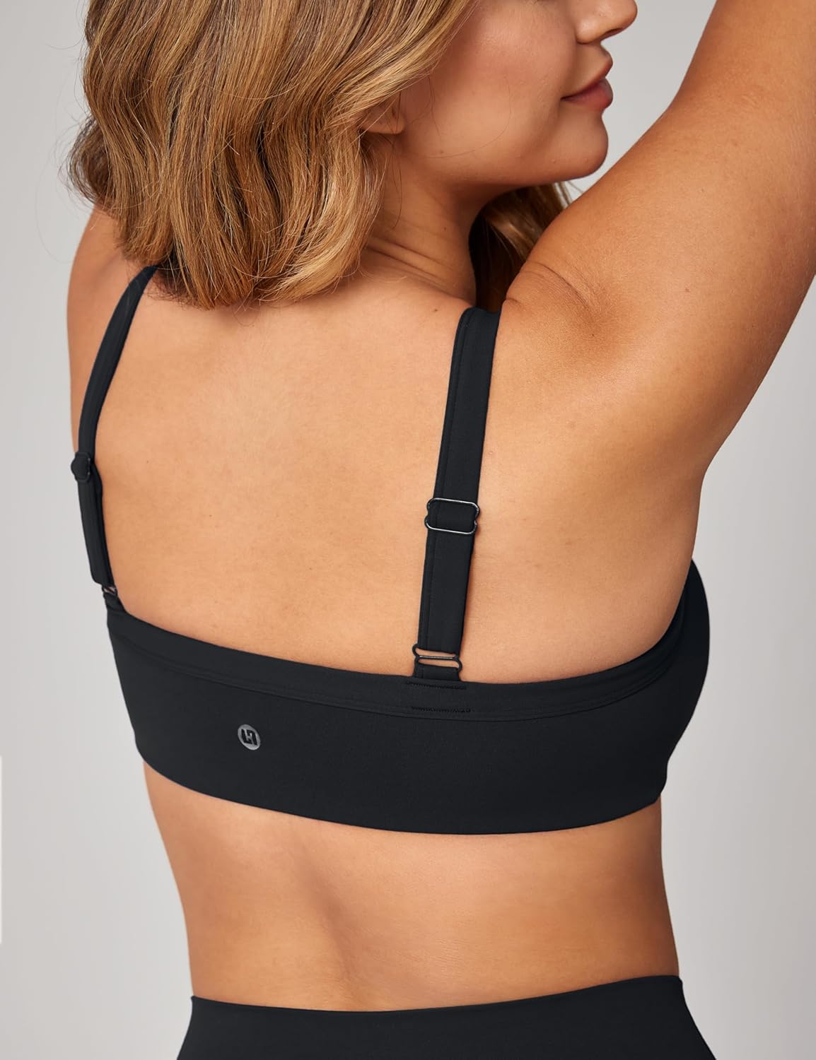 Thumbnail 1 de UNISSU Hugcurve Adjustable Sports Bra (Square Neck, Wireless, Padded) for Yoga & Workouts