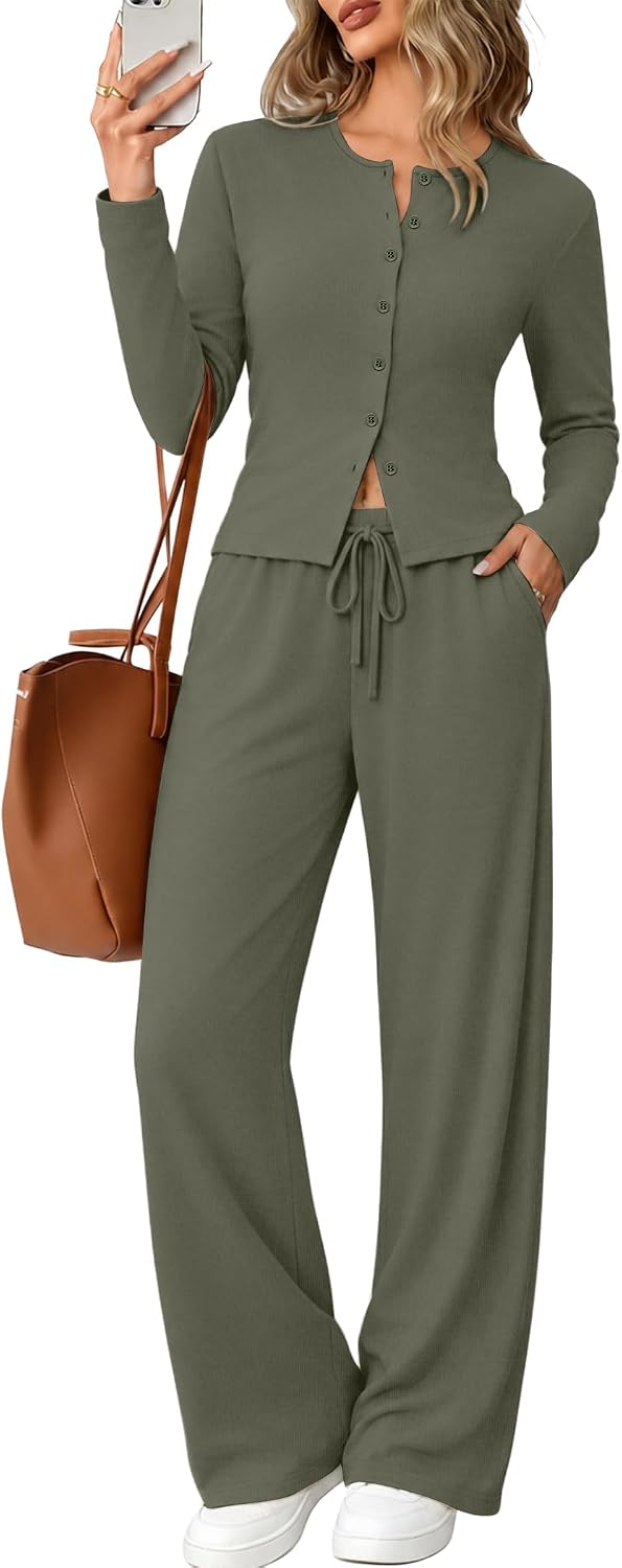 Detalle de Sampeel Women's Two-Piece Lounge Set