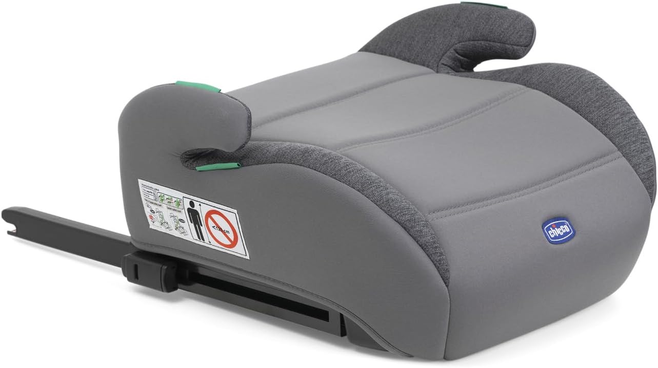 Chicco Quasar Fix i-Size: Seggiolino auto Gruppo 3 per bambini 7-12 anni (126-150 cm)