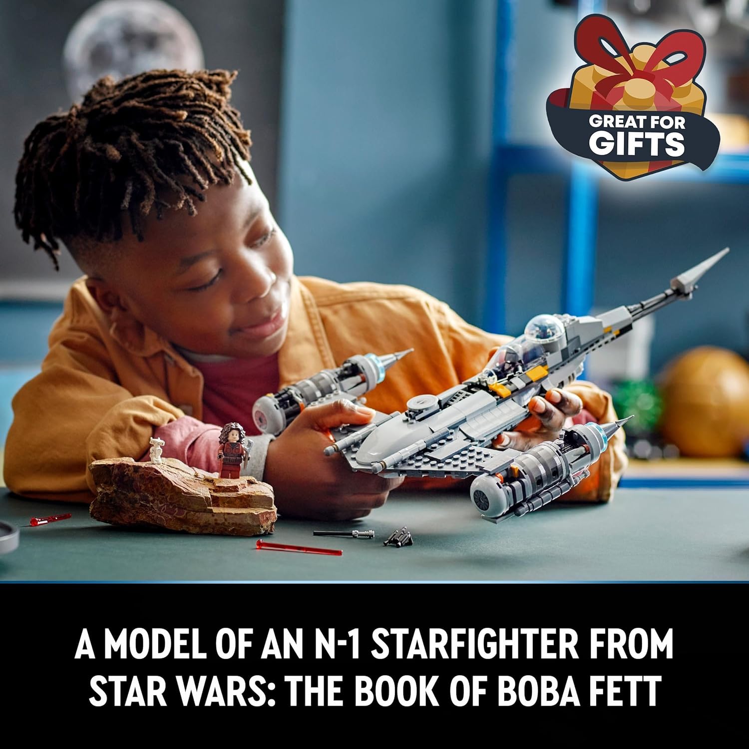 Thumbnail 1 de LEGO Star Wars The Mandalorian's N-1 Starfighter 75325 review
