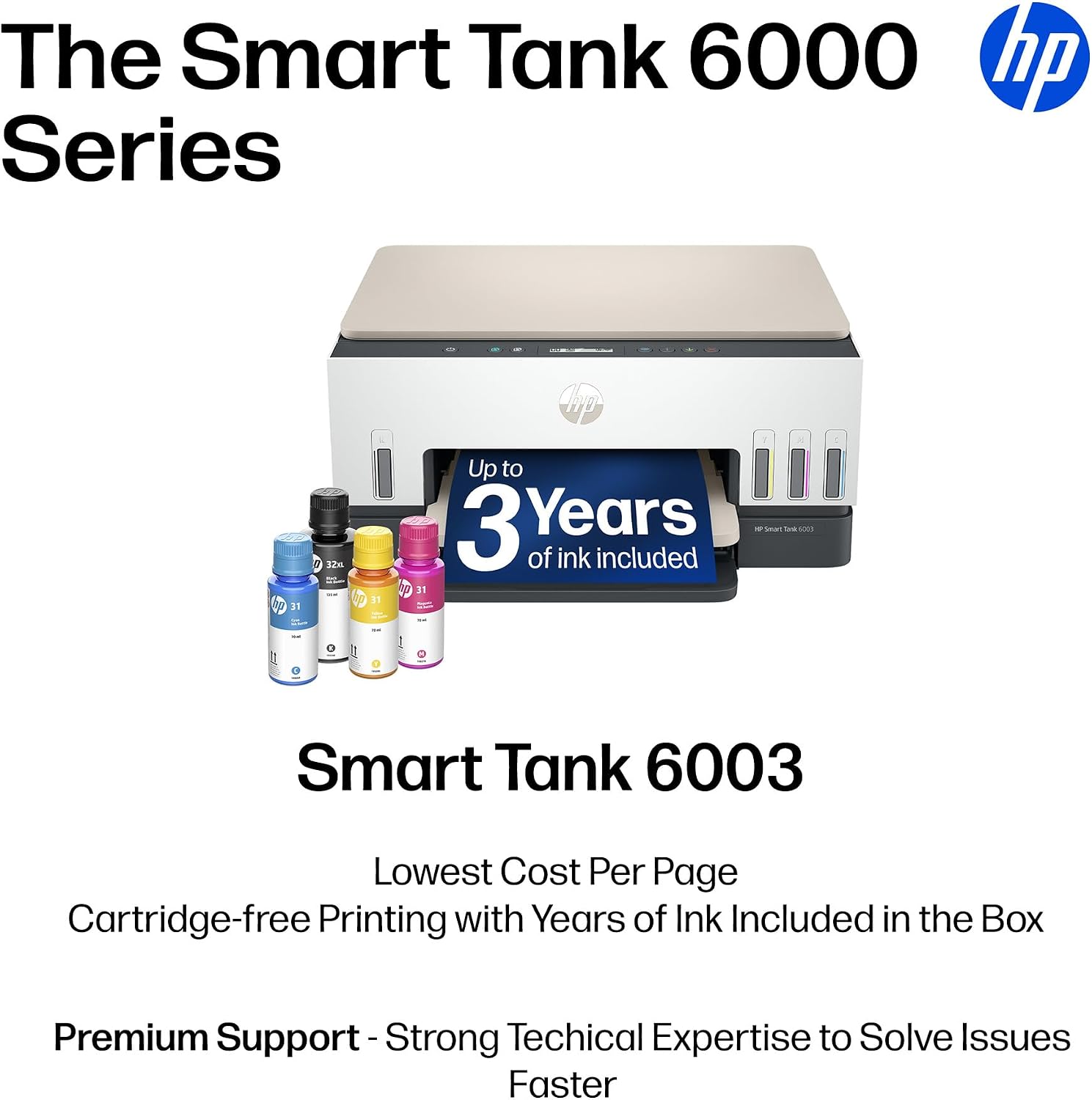 Detalle 2 de HP Smart Tank 6003 All-in-One Printer