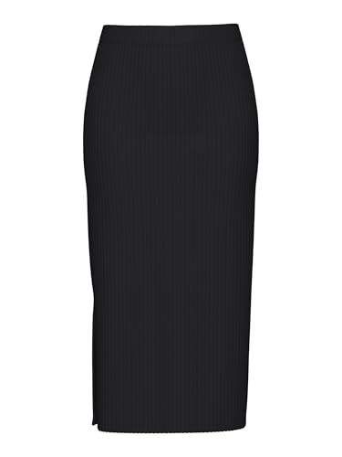 Detalle 2 de PIECES Pckylie Falda midi negra XL