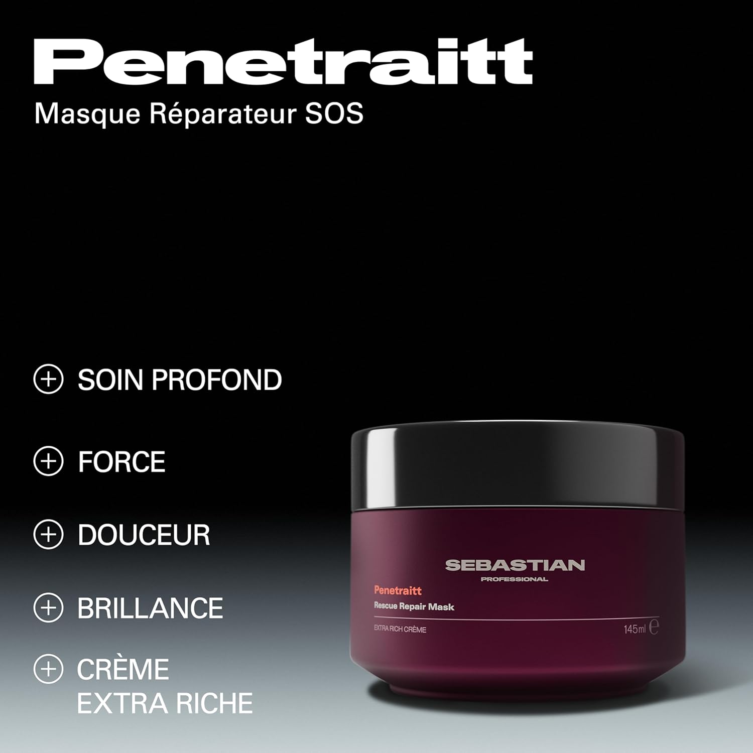 Thumbnail 1 de Sebastian Professional Penetraitt – masque réparateur intense pour cheveux fragilisés