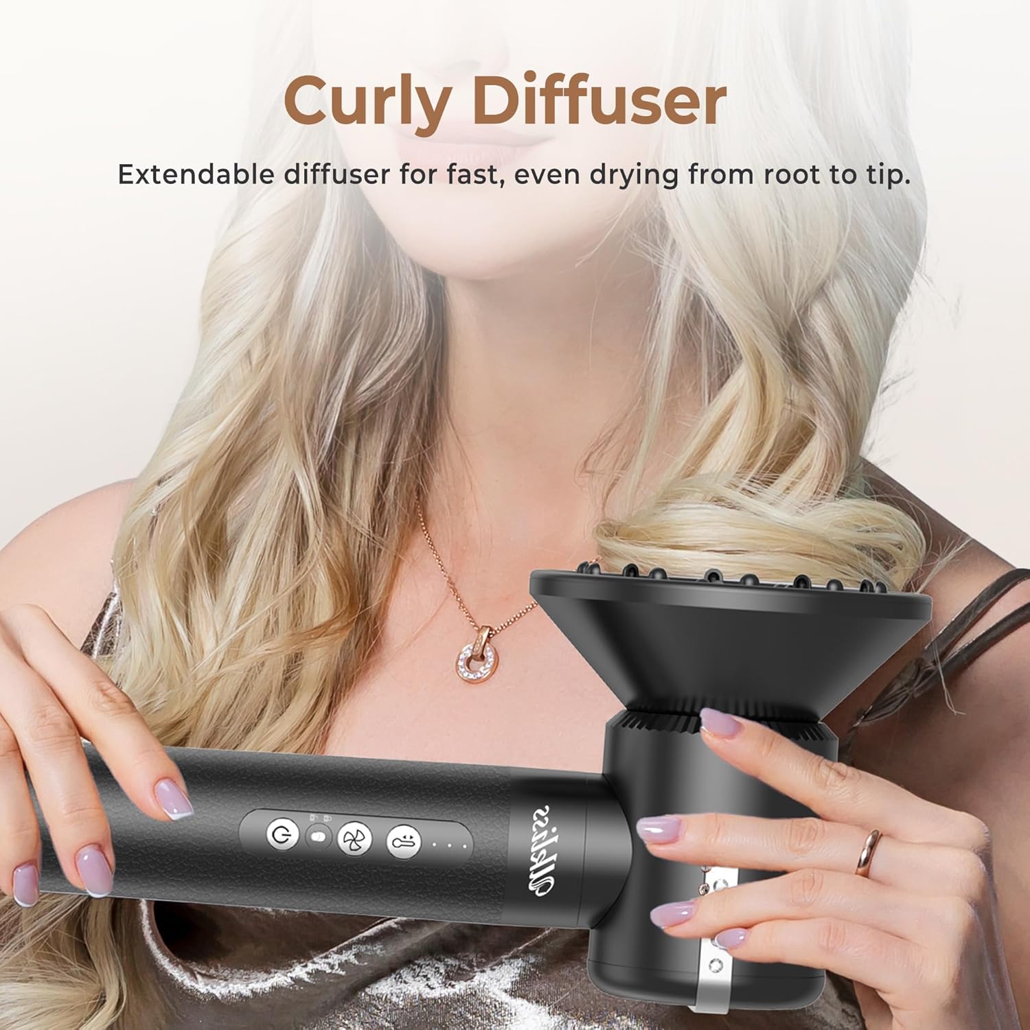 Thumbnail 3 de UKLISS Airstyler 7-in-1 Pro: Hair Dryer & Haarstyler-Set für Locken, Glätten und Föhnen