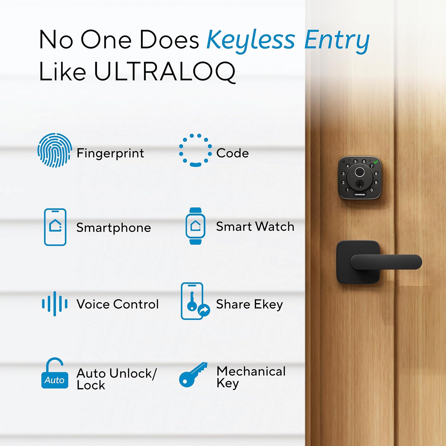 Thumbnail 6 de ULTRALOQ Smart Lock with Fingerprint Access