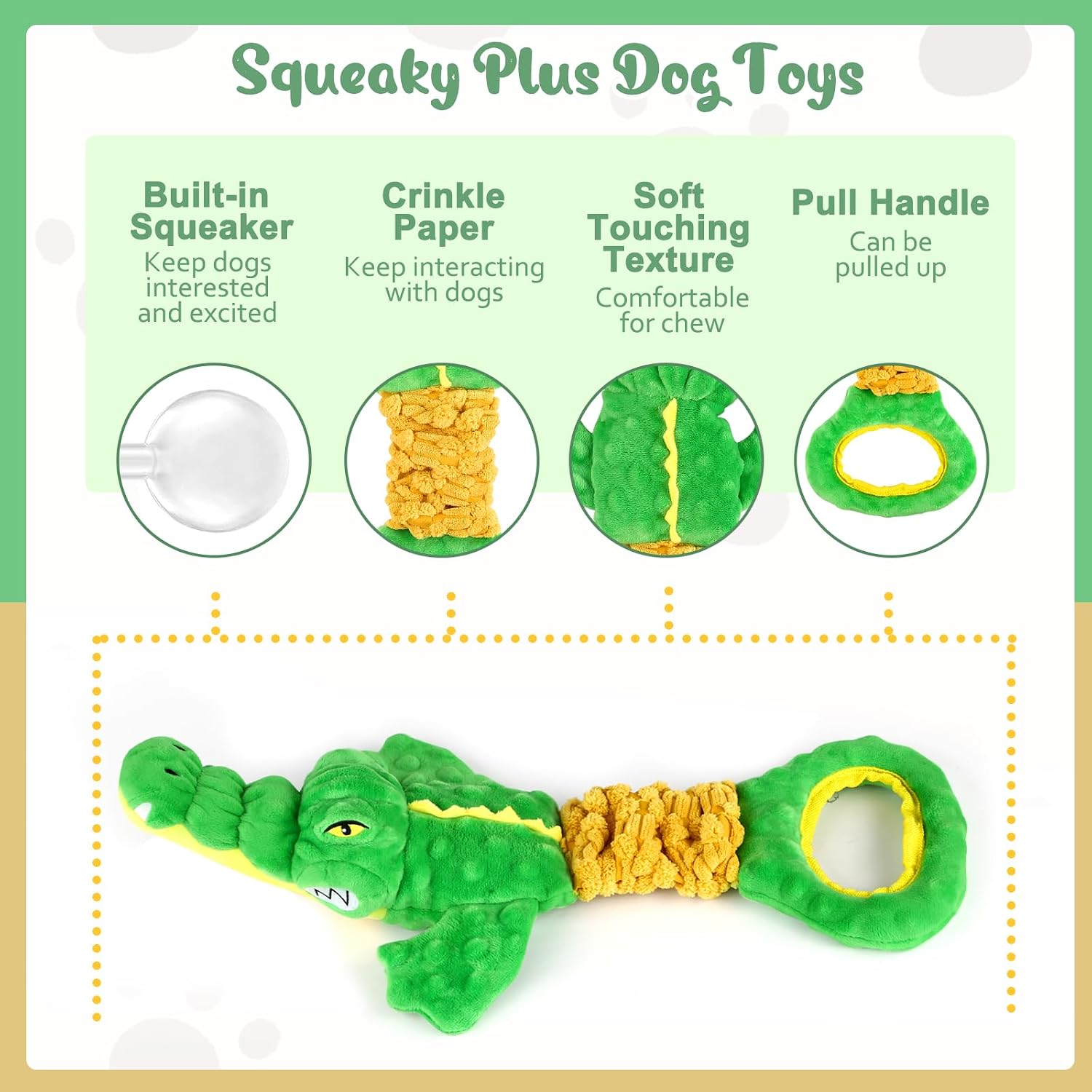 Thumbnail 1 de Eneston Plush Dog Toy, 17-Inch