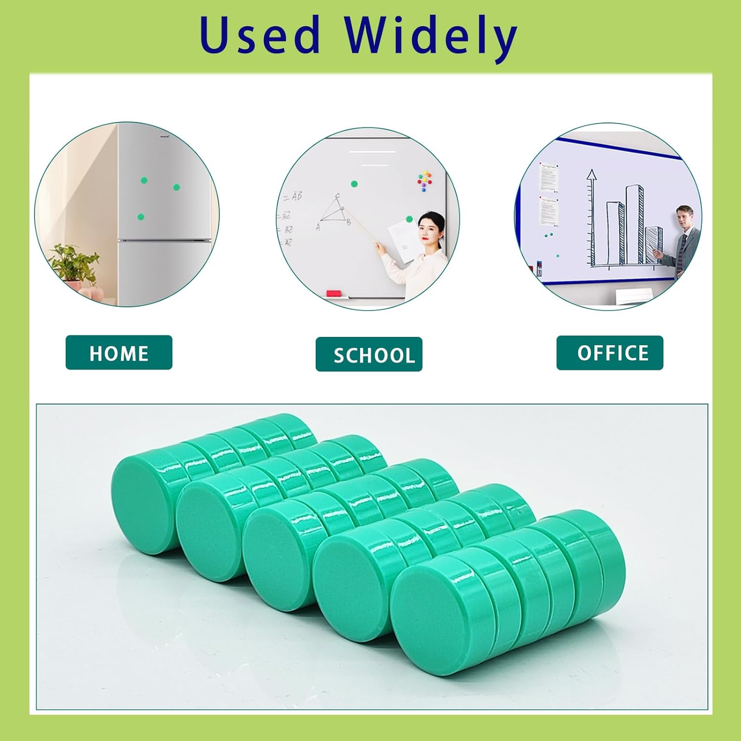 Thumbnail 2 de PYJLBX Fridge Magnets 30-pack strong mini magnets 🧲