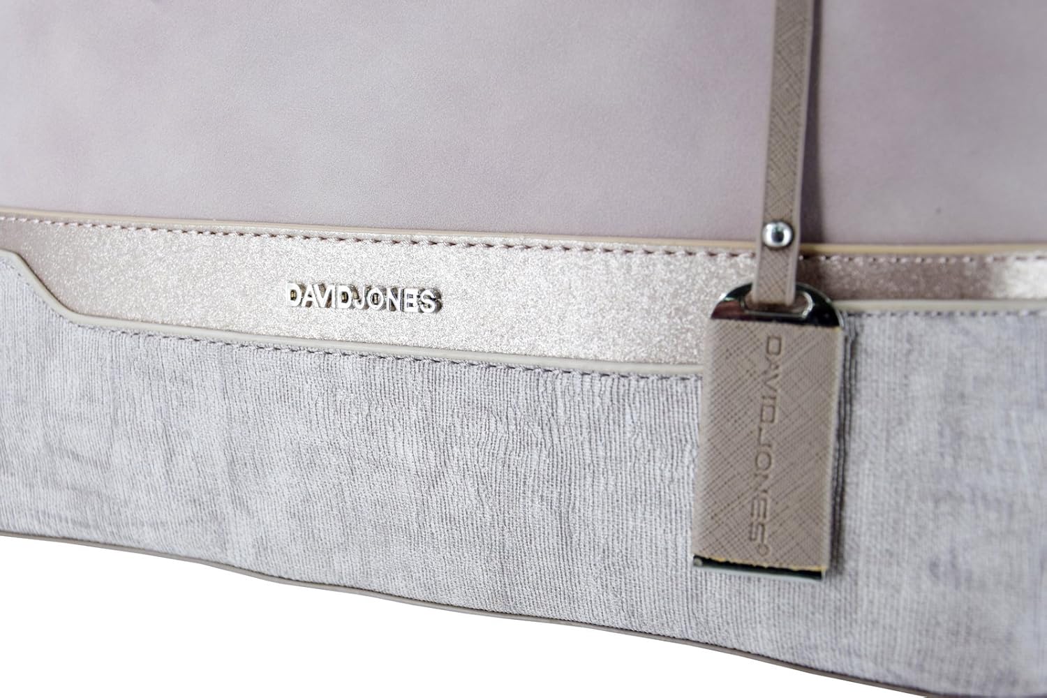 Thumbnail 5 de David Jones sac à main « Polochon Bowling » multicolore rose nude