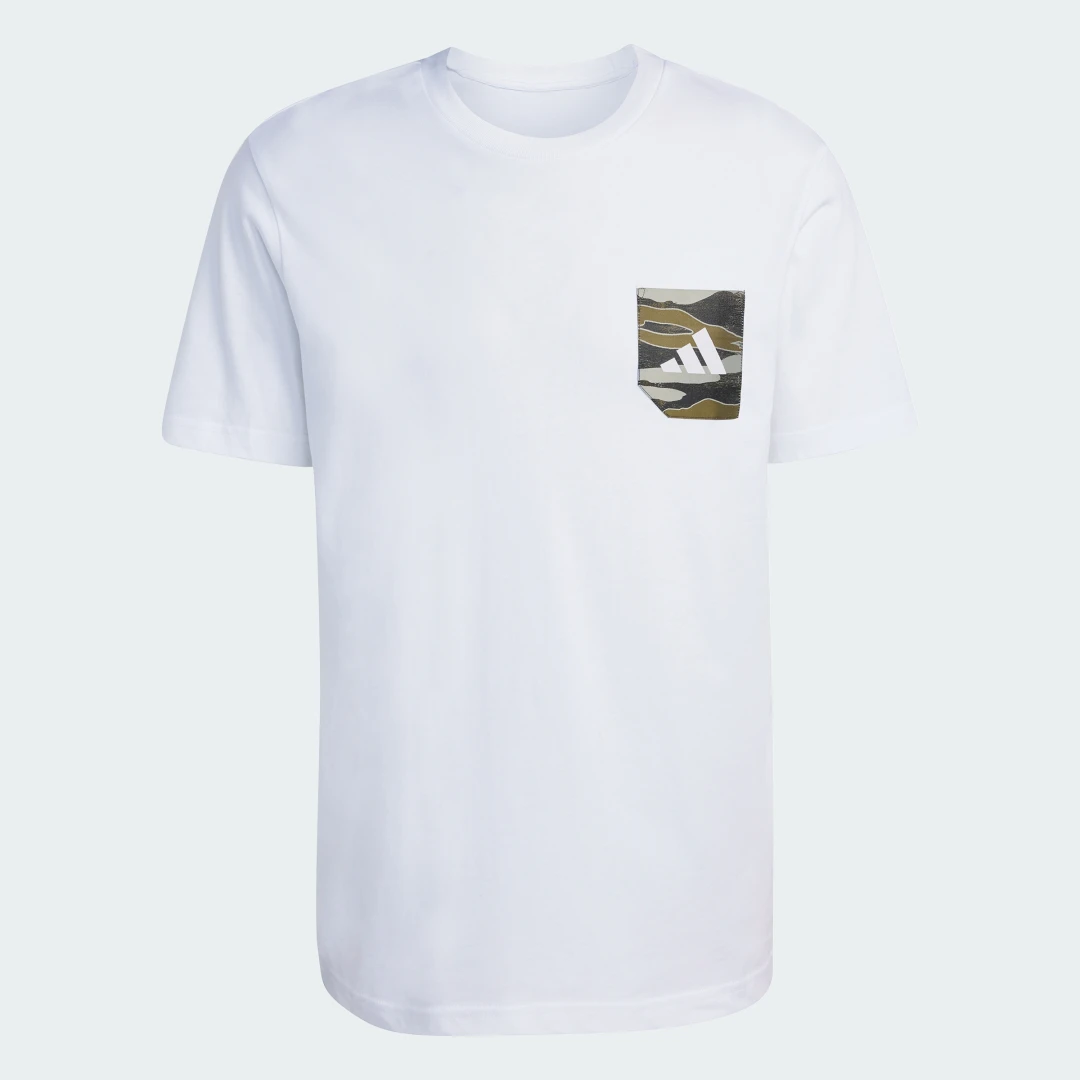 Detalle 2 de Camiseta técnica con estampado de camuflaje pocket de Adidas