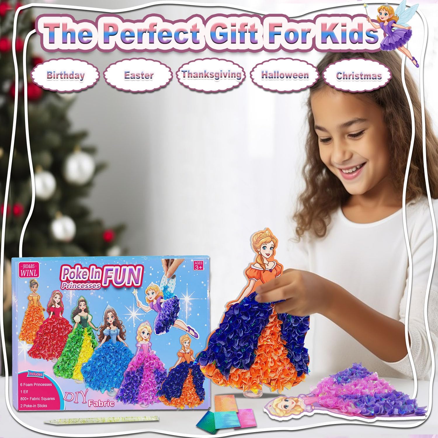 Detalle 1 de JRD&BS WINL Poke-in Art Kit 800 pieces