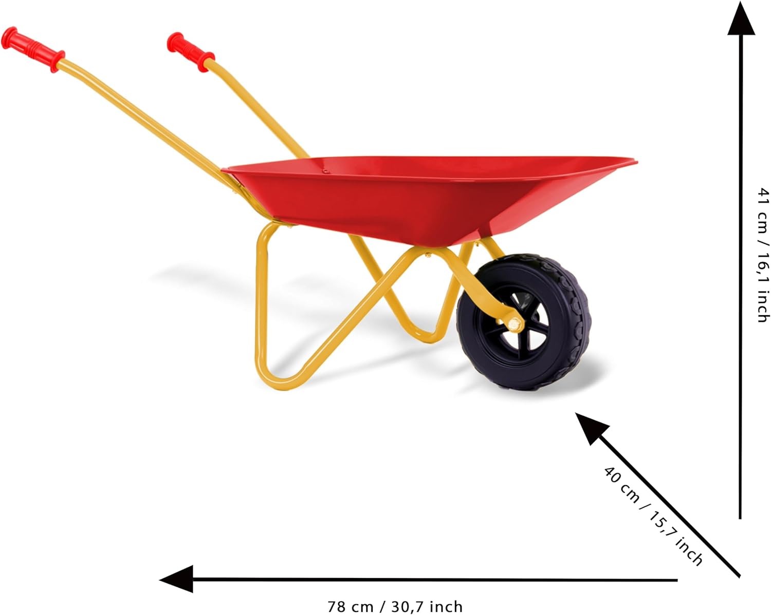 Thumbnail 3 de Theo Klein 7669 Kinderschubkarre mit Zubehör (Metall) – belastbar bis 10 kg, für Kinder ab 3 Jahren