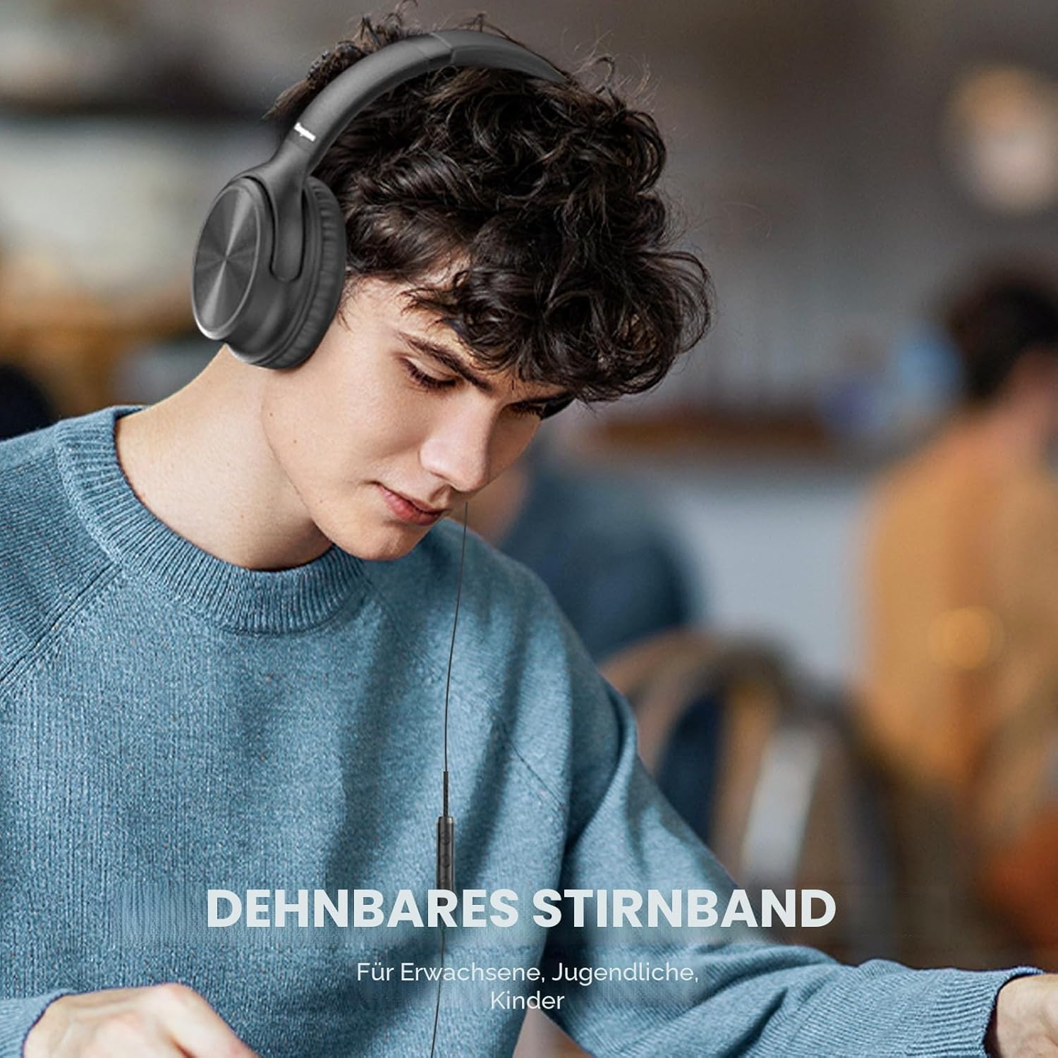 Detalle 2 de Cowyawn USB-C-Kopfhörer Over‑Ear 40 mm 📧