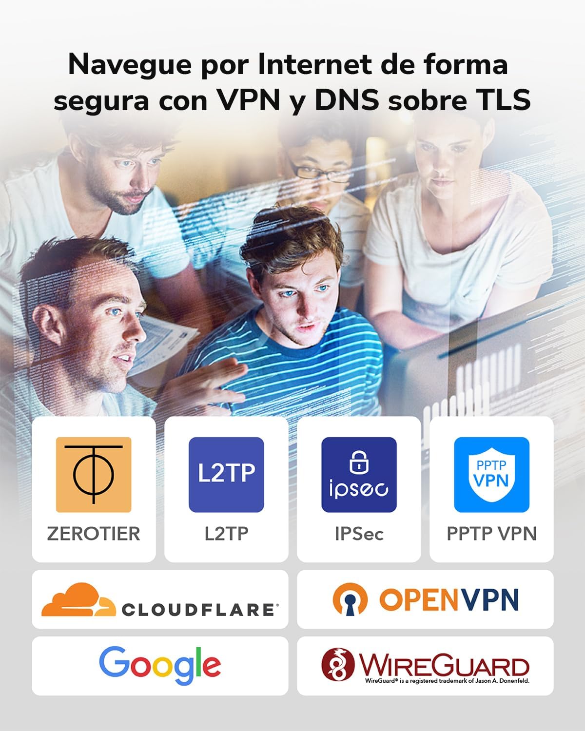 Thumbnail 6 de Cudy LT500E 4G LTE Router WiFi AC1200 con VPN y Antenas