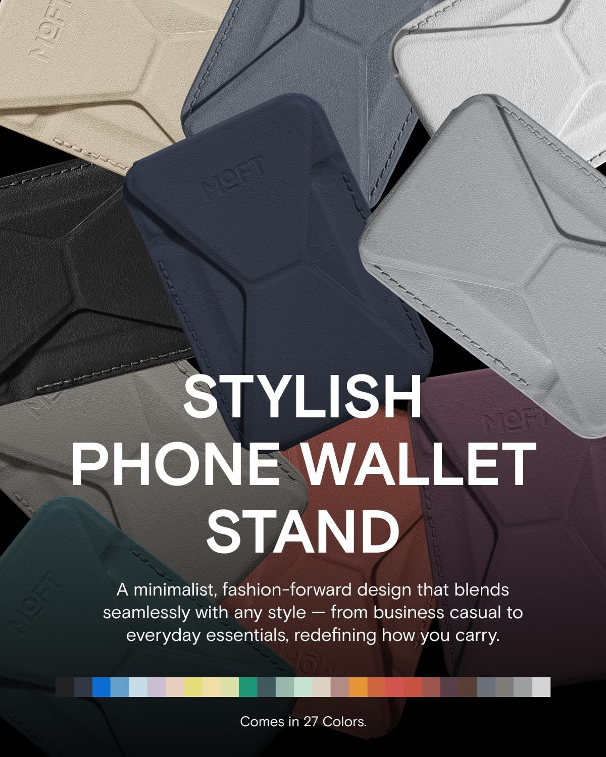 Thumbnail 5 de MOFT MagSafe Wallet Stand for iPhone 17–12 Series: 3-in-1 MagSafe Wallet, Stand and Grip