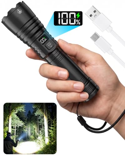 Thumbnail 8 de SeaTrail Rechargeable LED Torch with LCD, Zoom Focus and IPX7 Rating
