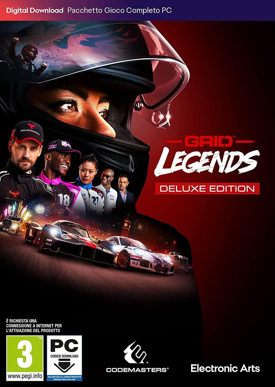 Detalle de GRID Legends: Deluxe Edition | Codice Origin per PC