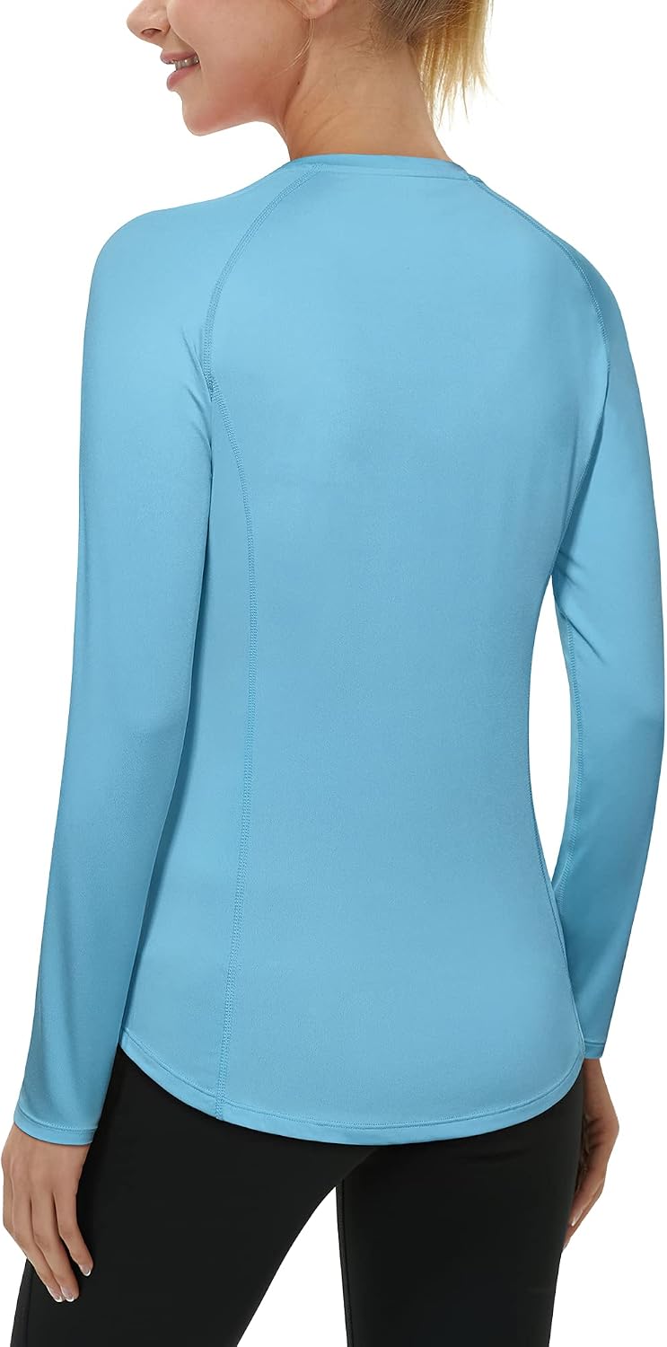 Detalle 2 de Roadbox Women's UPF 50+ Long-Sleeve Sun Shirt, Quick-Dry Slim Fit