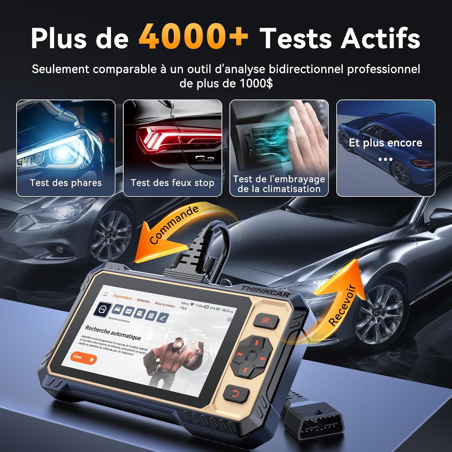 Thumbnail 4 de THINKCAR ThinkScan 662 valise diagnostic OBD2