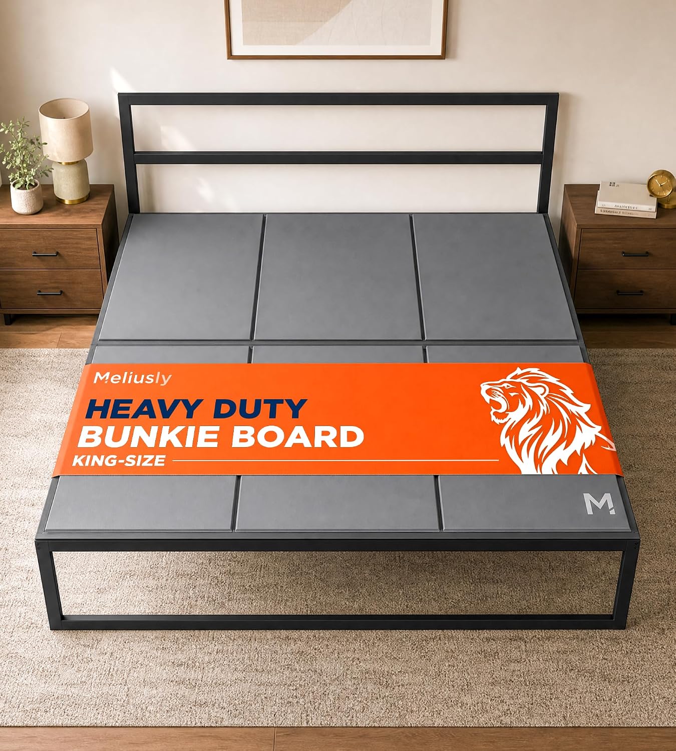 Detalle de Meliusly Heavy Duty Bunkie Board King 10mm