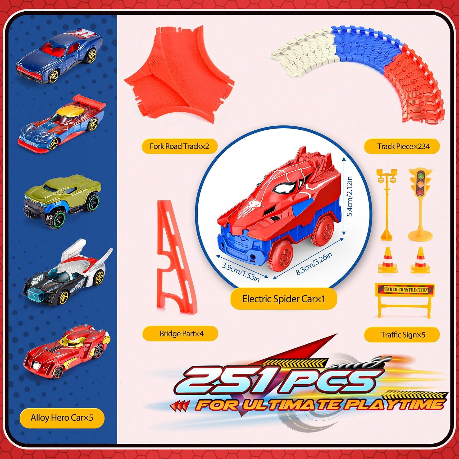Thumbnail 4 de Toyokid Spider Rennbahn Set 2–6 Jahre