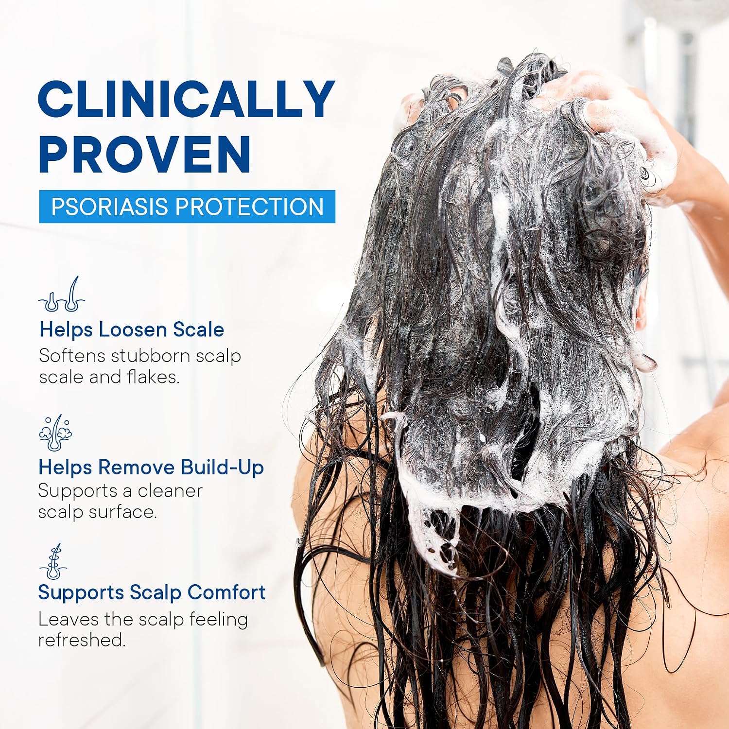 Detalle de ProBliva Psoriasis Shampoo with 3% Salicylic Acid, 8.4 fl oz