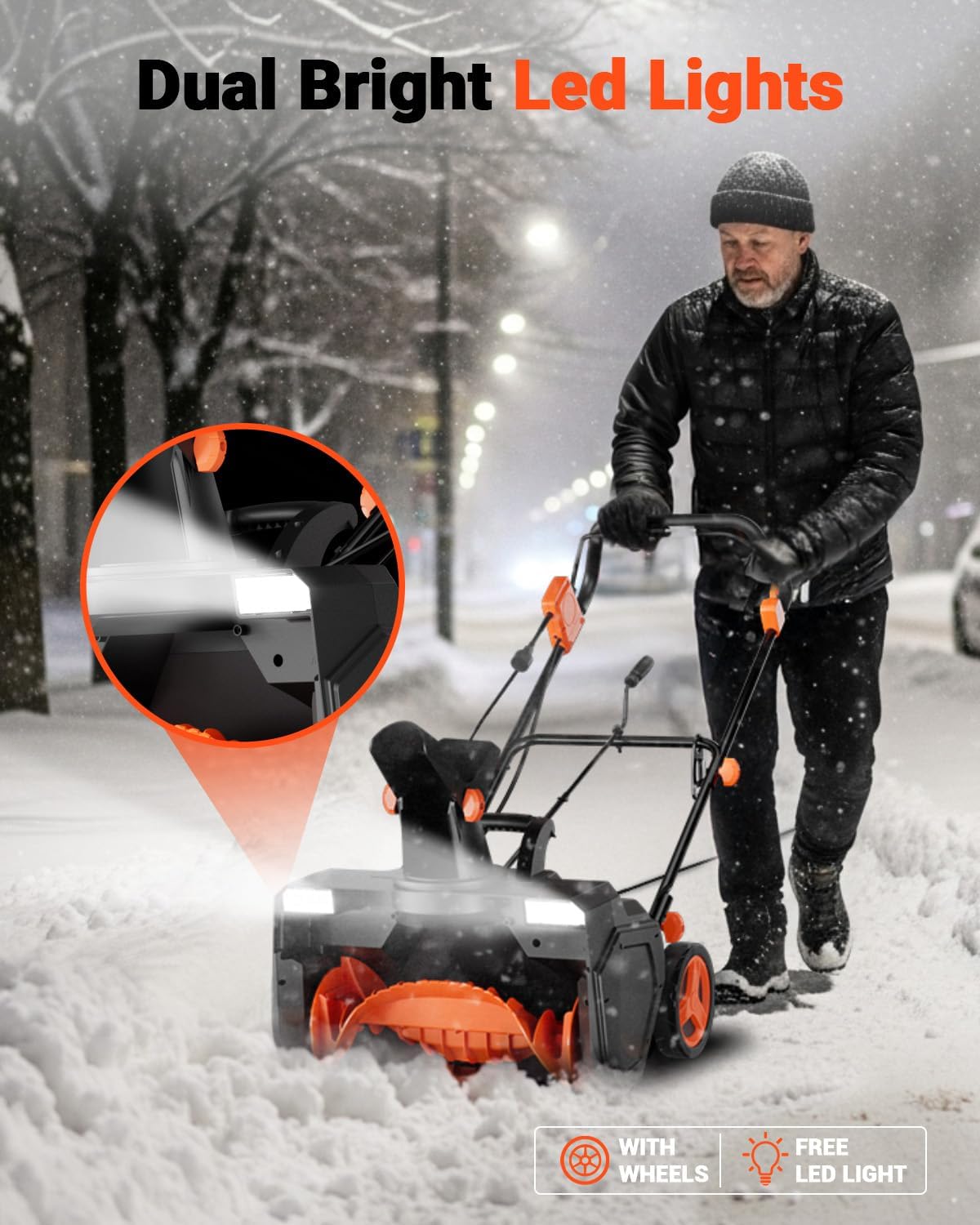 Thumbnail 4 de VOLTASK 23-Inch Electric Snow Blower 25 ft