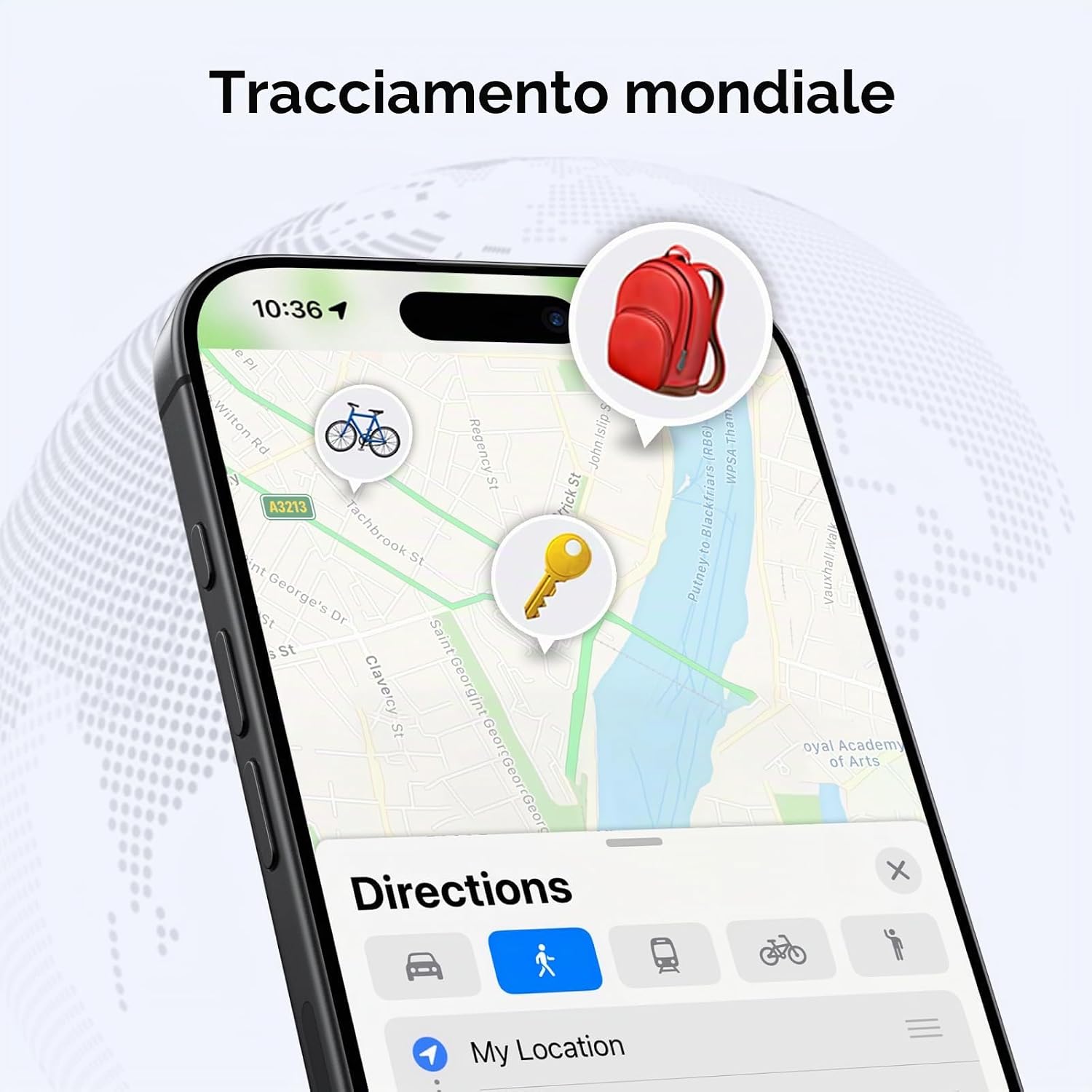 Detalle de UGREEN FineTrack Smart Finder tracker 24 mesi