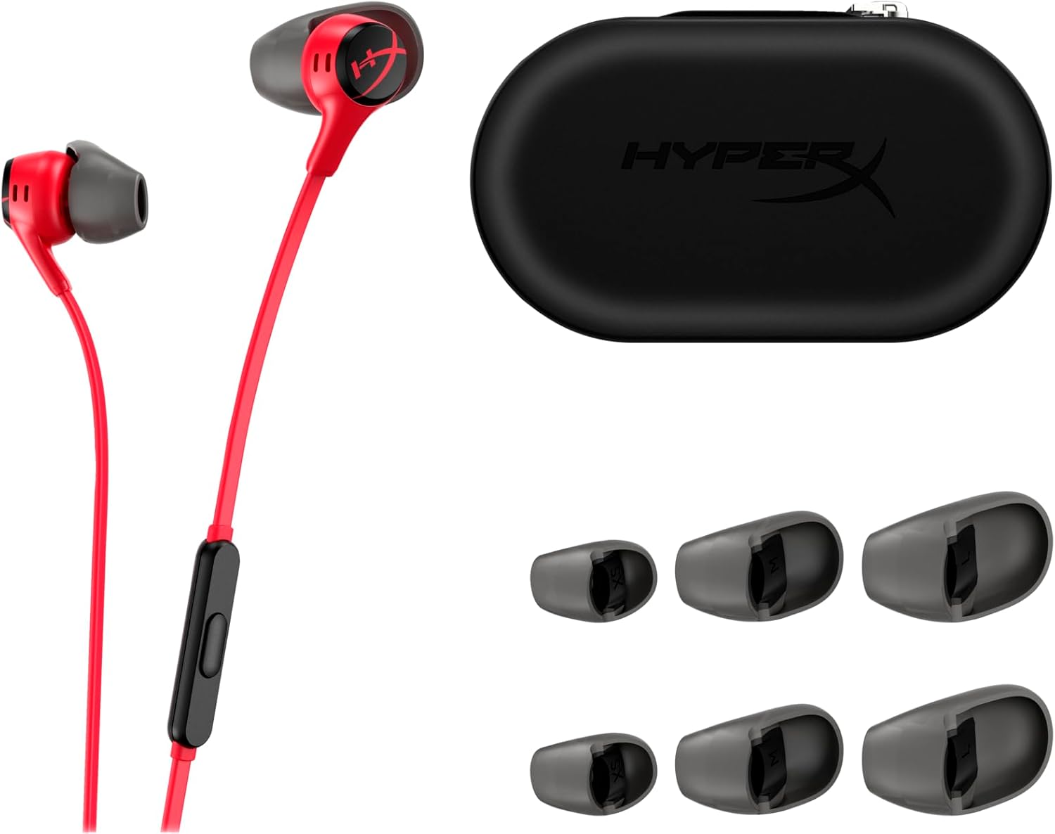 Thumbnail 6 de HyperX Cloud EarBuds II negros: auriculares con micrófono para usar a diario