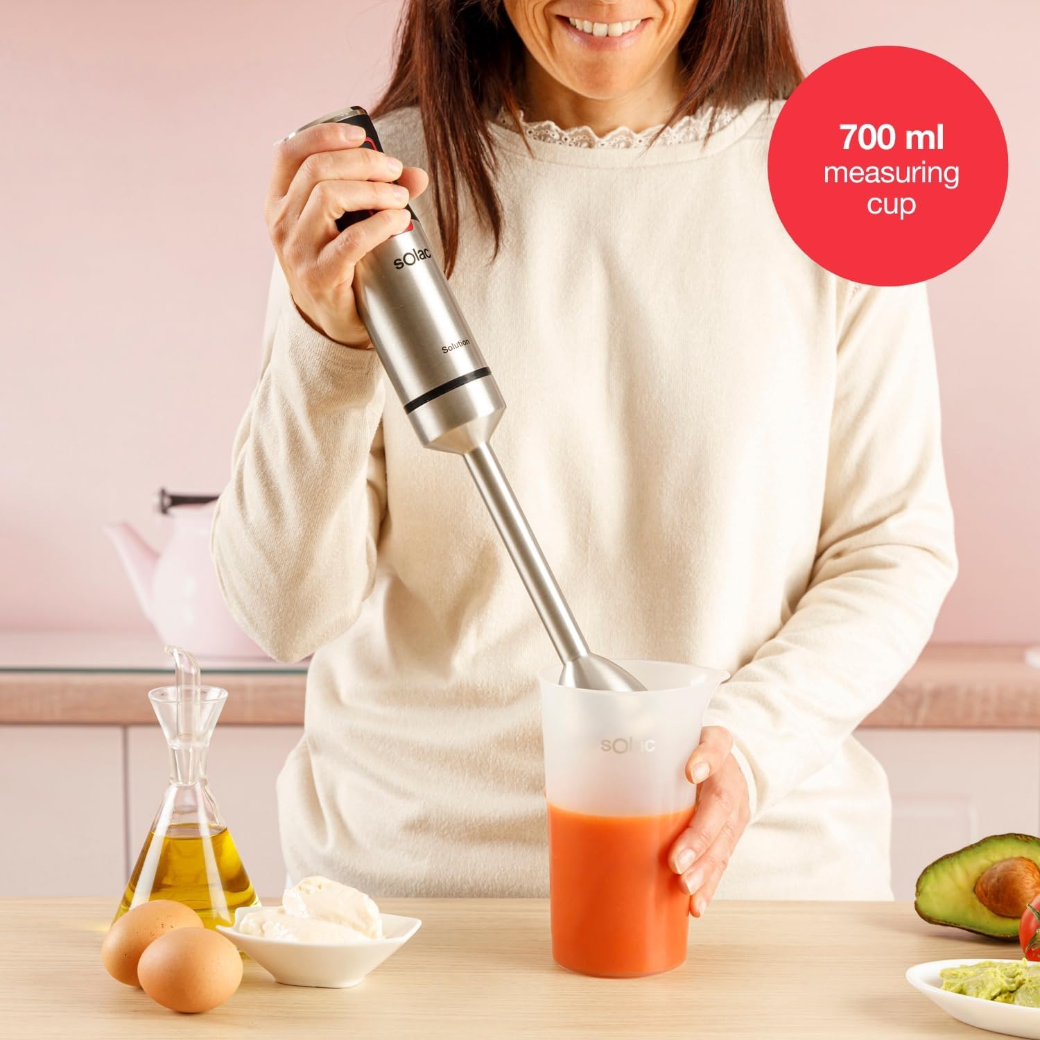 Thumbnail 6 de Solac Solution Batidora de Mano 1503 1500W Turbo Inox