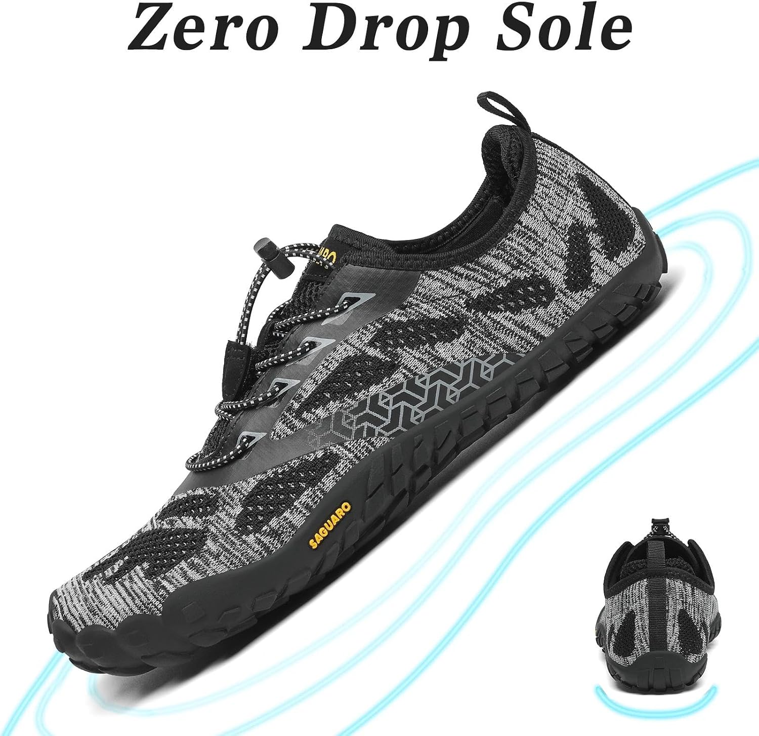 Detalle de SAGUARO Scarpe Barefoot Minimaliste Uomo Donna – Multisport, Comfort e Leggerezza