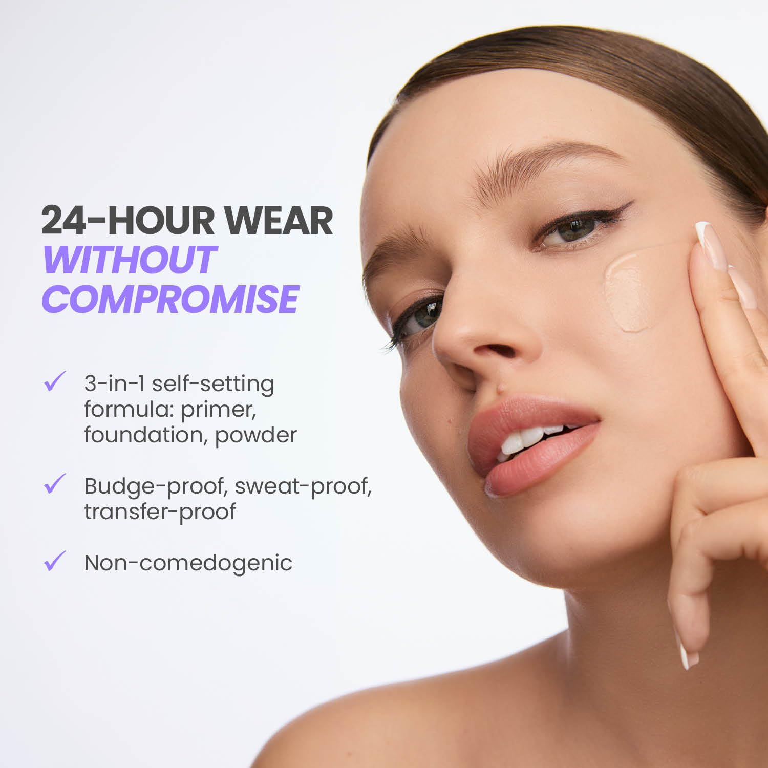 Thumbnail 5 de Wonderskin Hyper Bond Serum Foundation 24HR