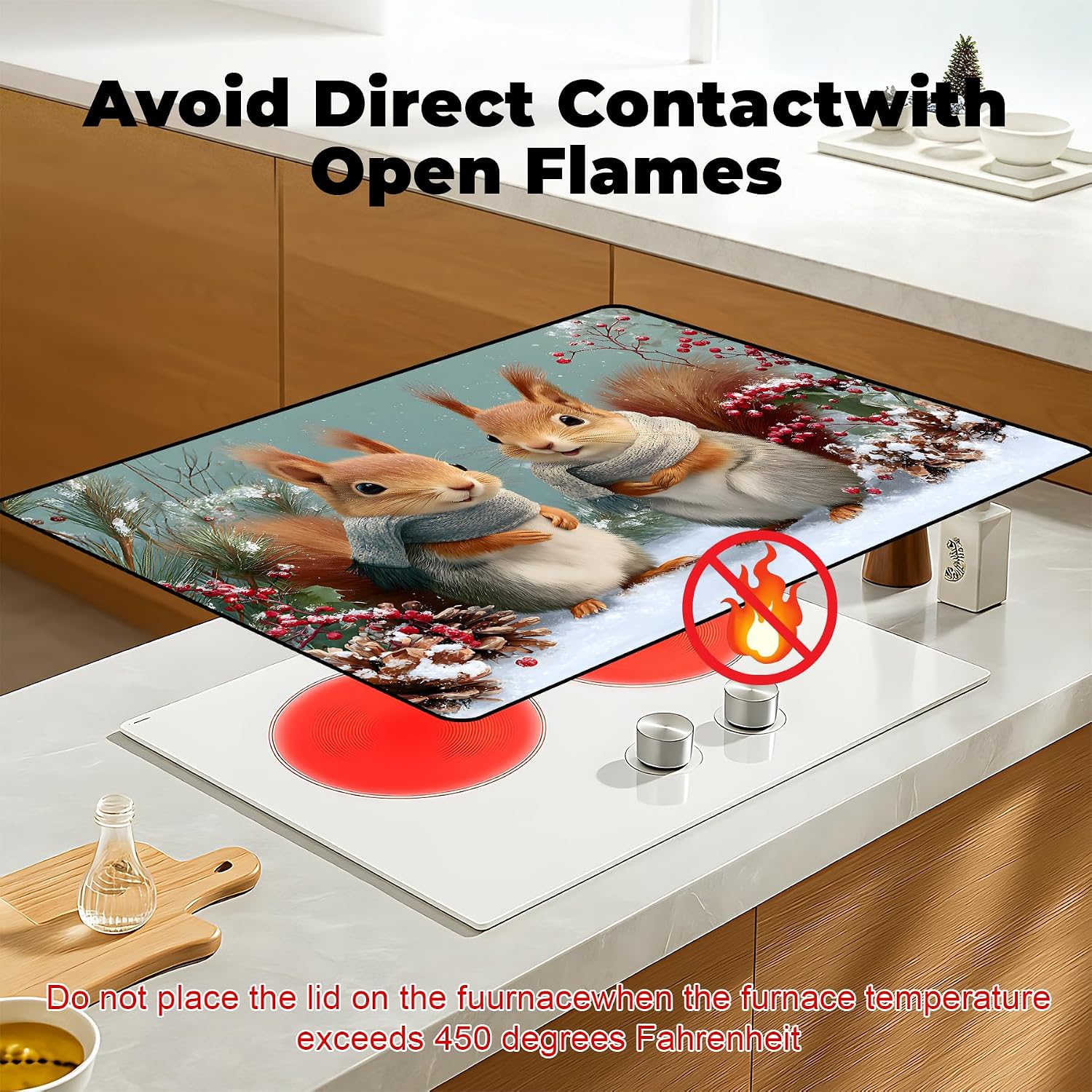 Thumbnail 2 de BSFHH Electric Stove Cover, 28.5 x 20.5 Inches