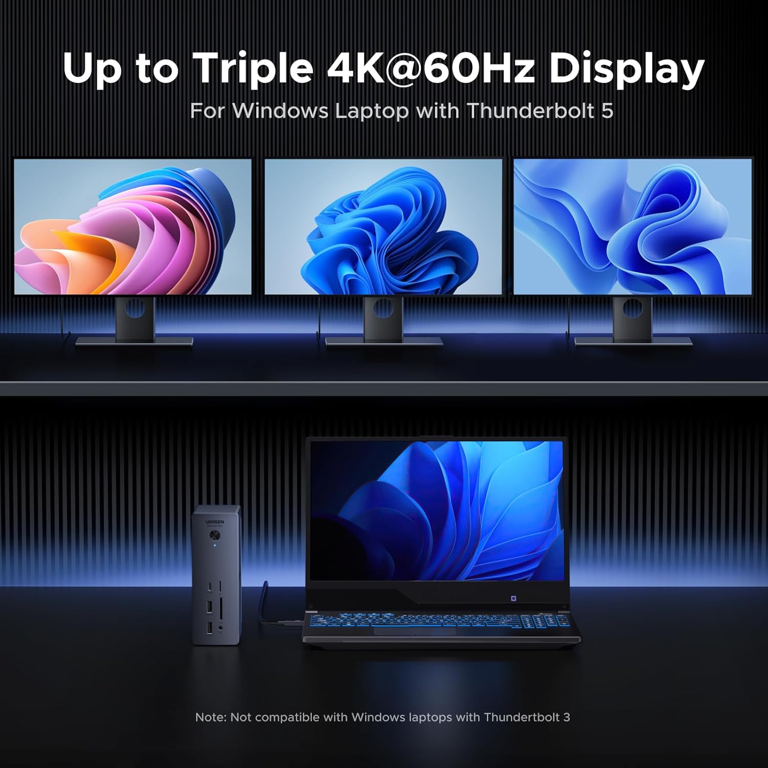 Thumbnail 4 de UGREEN Revodok Max Thunderbolt 5 Dock 140W