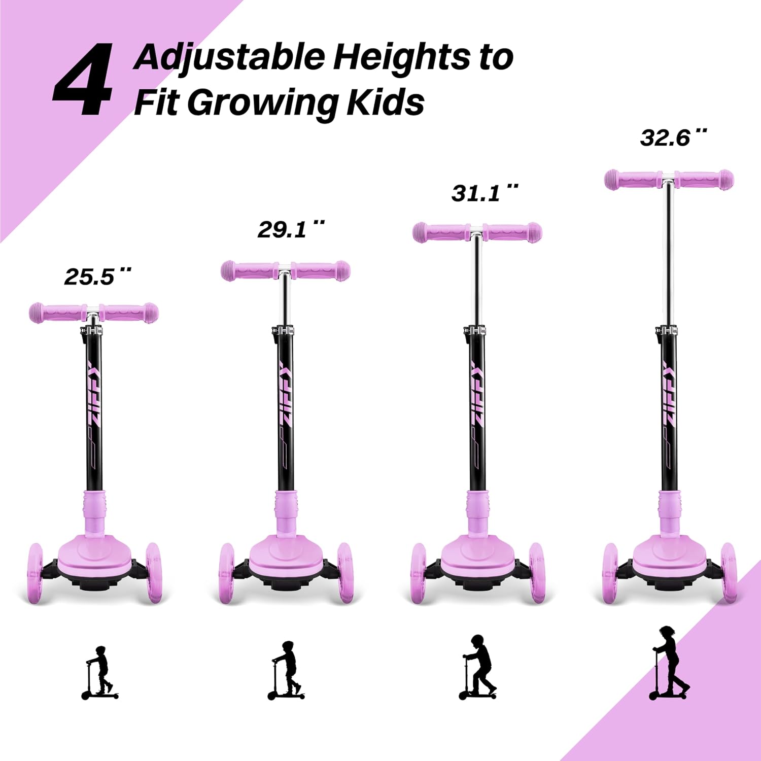 Thumbnail 4 de JOVA ZIFFY Light-Up Toddler Scooter 110