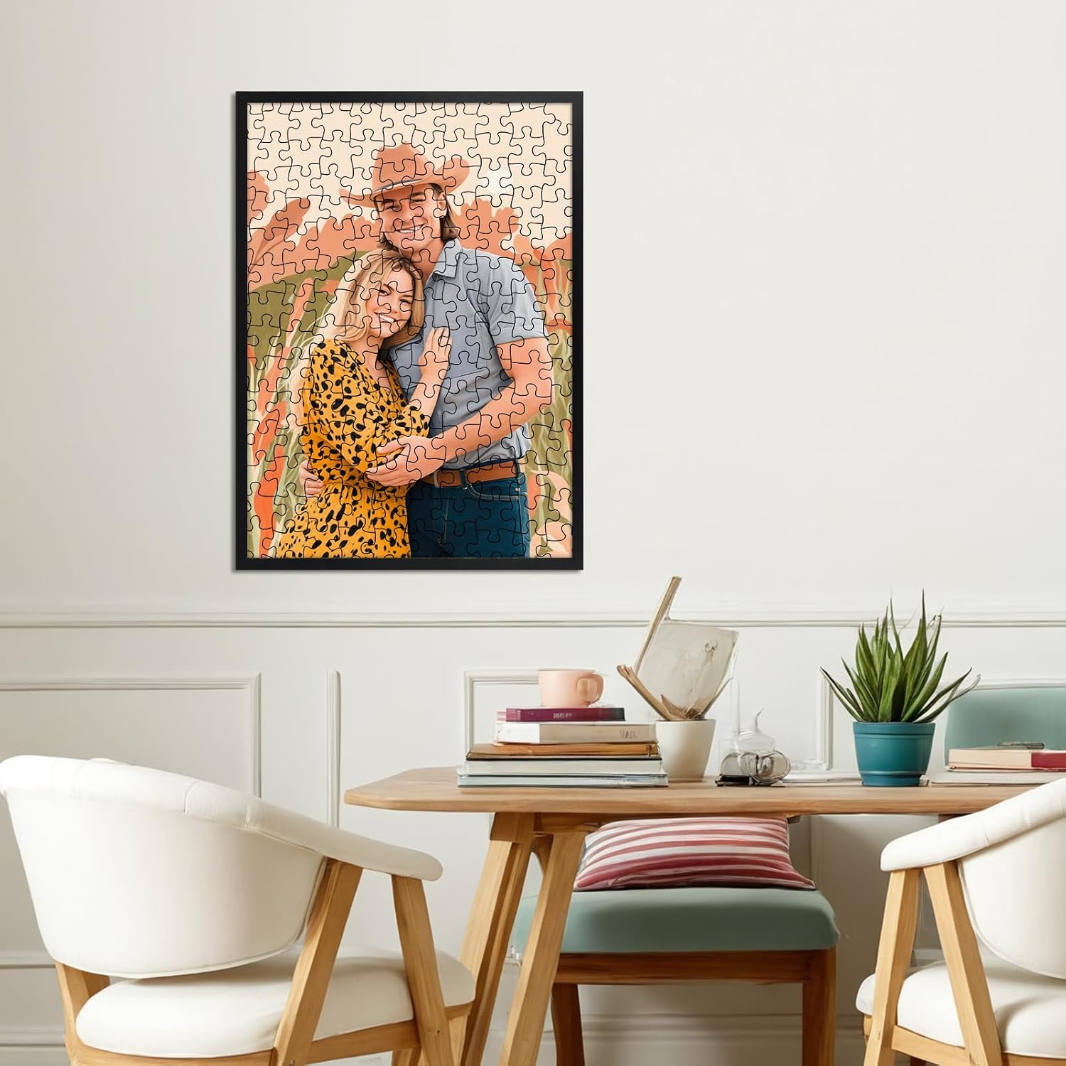 Detalle de Ditwis 50x70cm aluminium picture frame 🖼