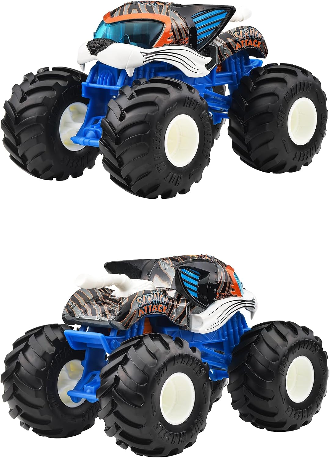 Thumbnail 2 de Hot Wheels FYJ83-987L モンスタートラック 1:24 アソート 4台セット