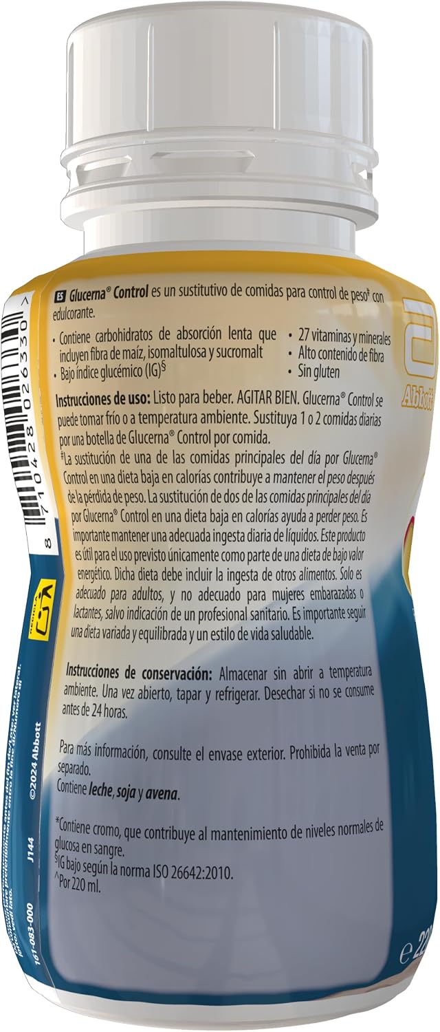 Detalle 2 de Glucerna Control sabor café 4x220ml