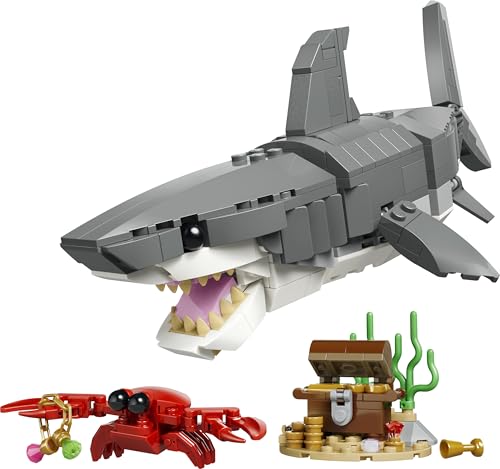 Thumbnail 7 de LEGO Creator 3in1 Fierce Shark with a Treasure Chest (31381)
