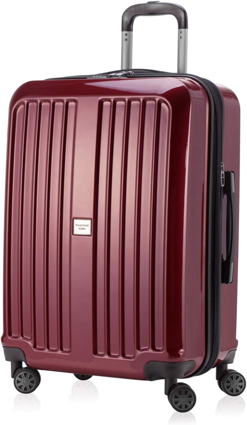 Detalle de HAUPTSTADTKOFFER X-Berg Valigia Rigida 65 cm - 90 L, Lucido Borgogna