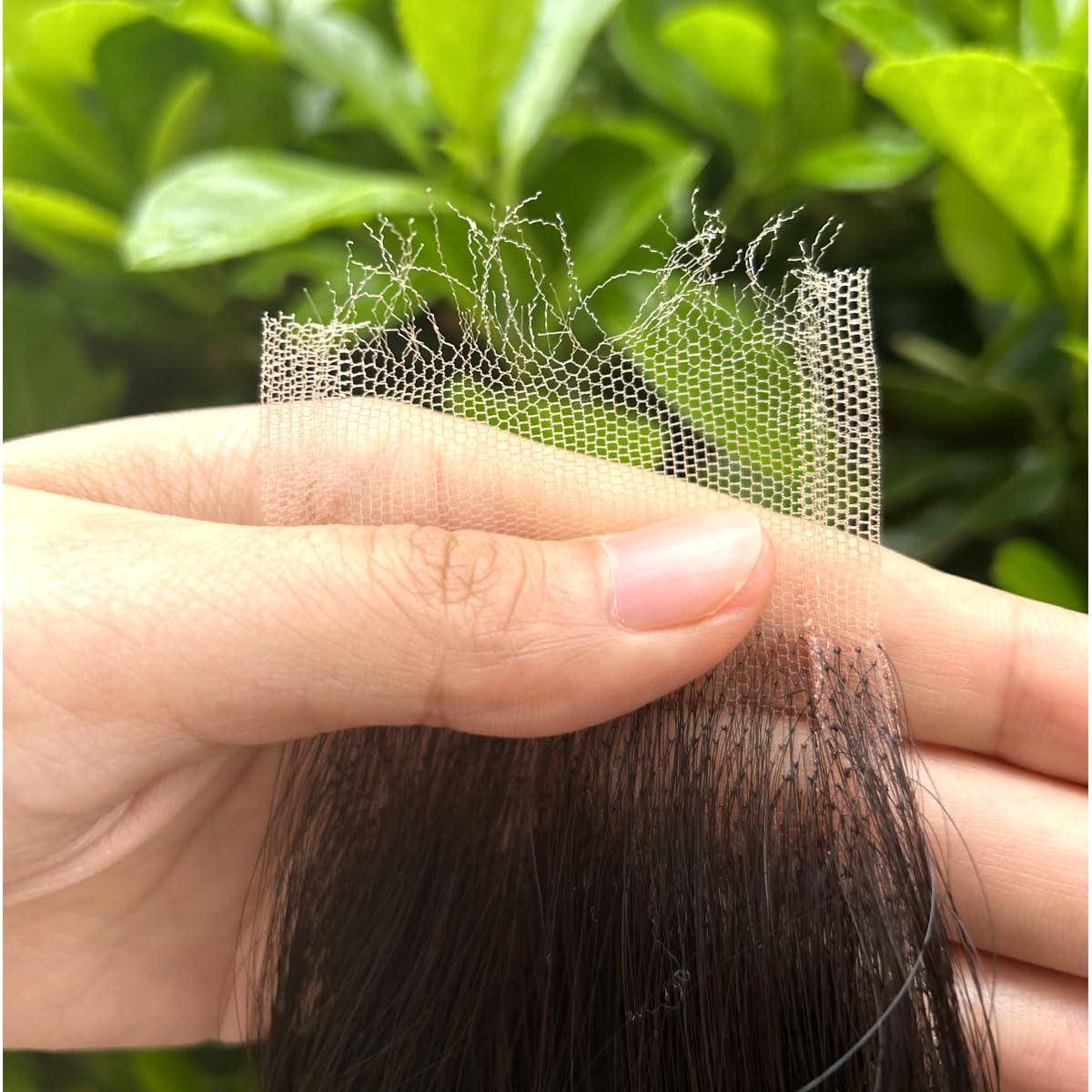 Detalle 2 de Mnador 2x6 Skinlike HD Lace Closure (Deep Parting, Straight Brazilian Virgin Hair, 12 inch)