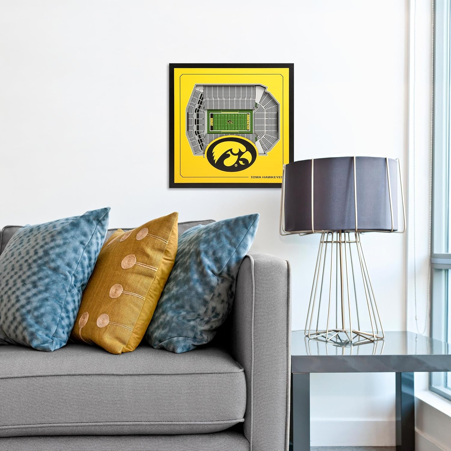 Thumbnail 1 de YouTheFan Officially-Licensed NCAA Stadium Series 3D Wall Art (Multi-Layer Team Stadium Replica)