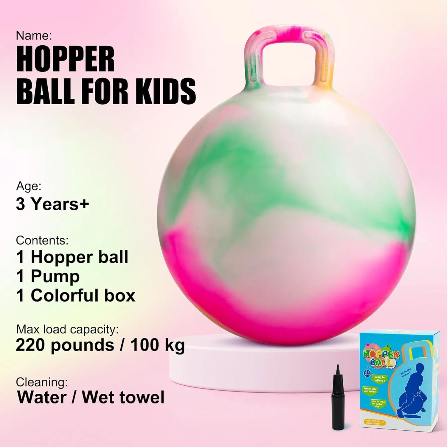 Detalle 2 de U&C Planet Space Hopper 45 cm
