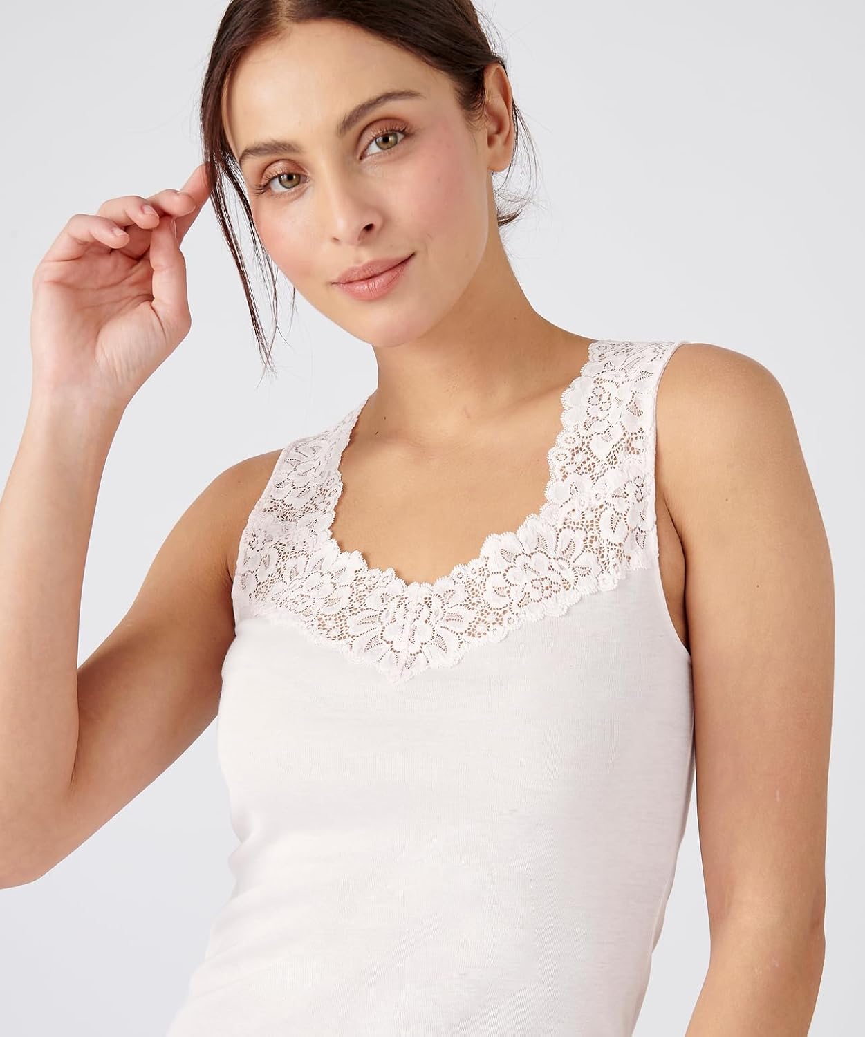 Detalle 2 de Damart Thermolactyl – Débardeur douceur soyeuse pour femme (lot de 1)