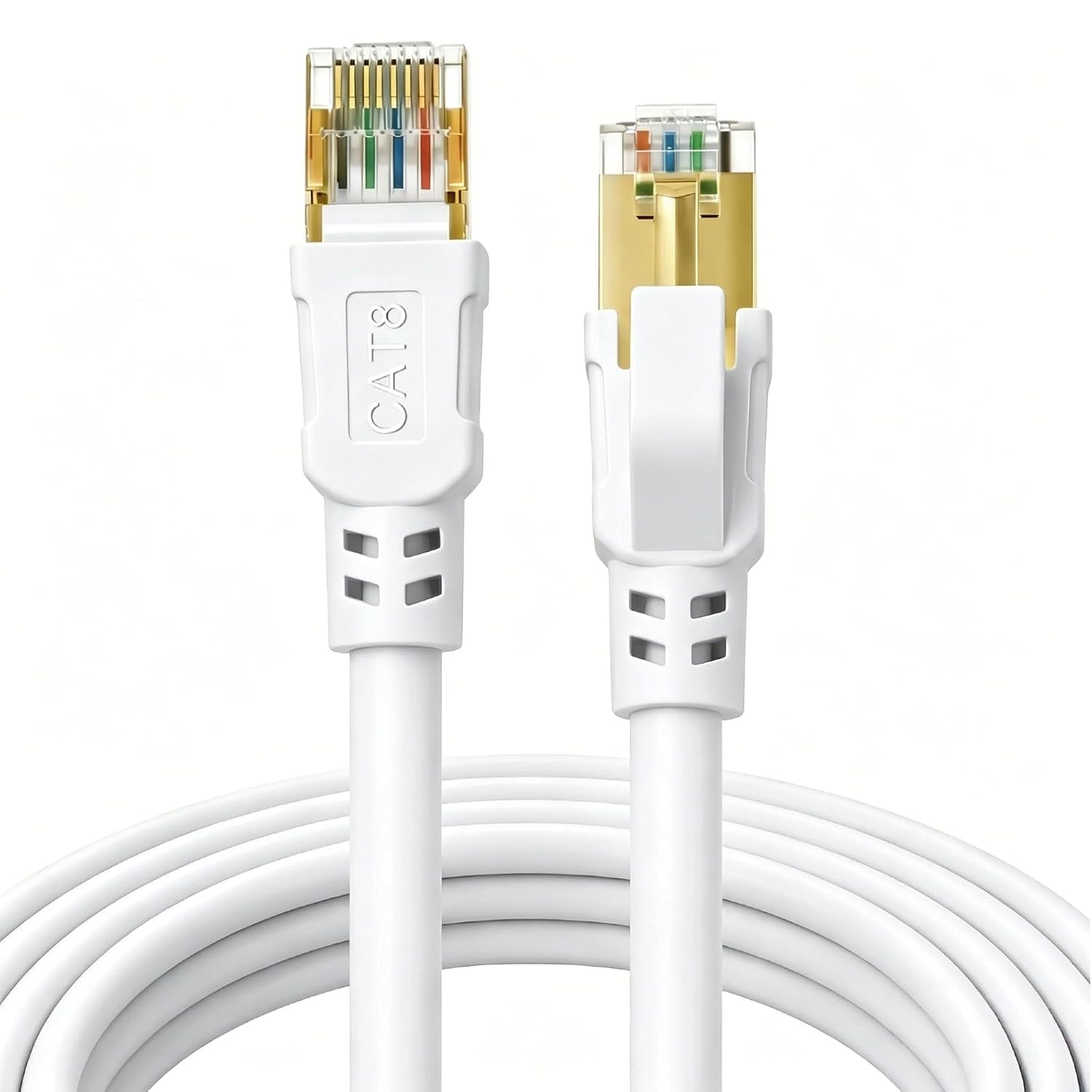 Detalle de DDMALL CAT8 LAN Kabel 10 m