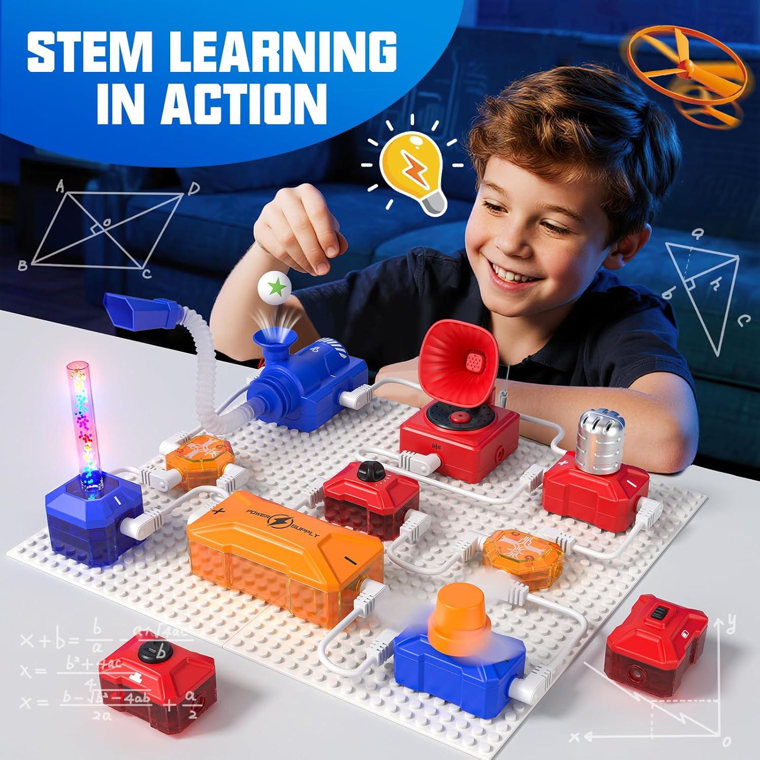 Thumbnail 2 de Sunrad Elektronik Baukasten für Kinder: Elektro-Experimentierkasten ab 8–12 Jahren (260+ Experimente)