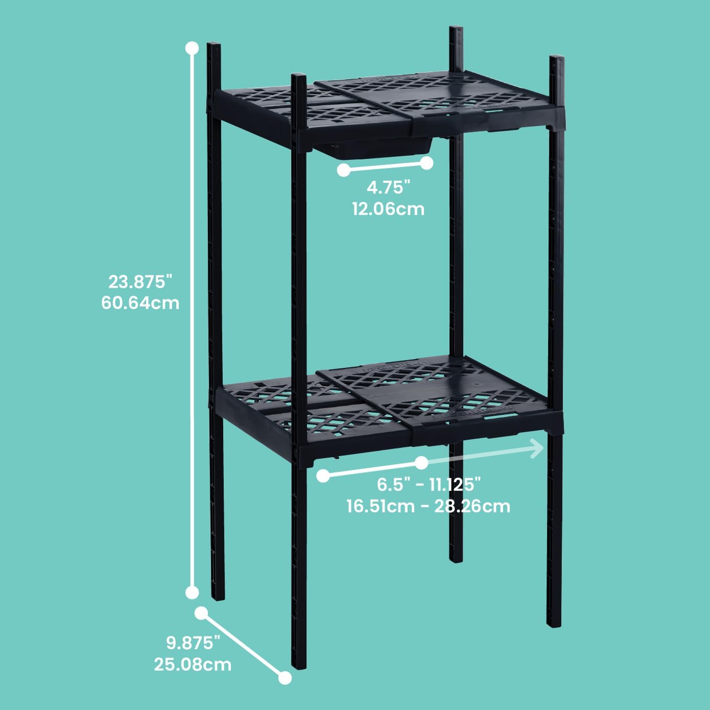Detalle de LockerMate Double Locker Shelf